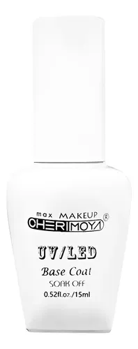 Base Coat Esmalte Semipermanente Cherimoya UV/LED Transparente 15ml