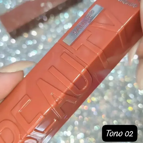 Labial Liquido Mate Saniye Superstay Indeleble L1330 Color Tono 02 Nude