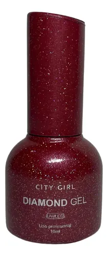 Esmaltes Semi Glitter Diamond Reflectivos City Girl 10ml