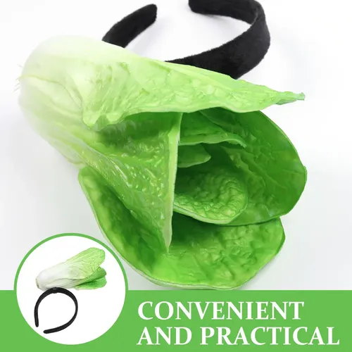 Divertido Accesorio Para El Pelo Con Diadema Vegetal &qa