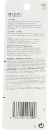 Delineador De Labios Revlon Colorstay Rosa 650 Pack 2 Long