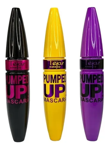 Mascaras De Pestañas Tejar Pumped Up X 3 Unidades