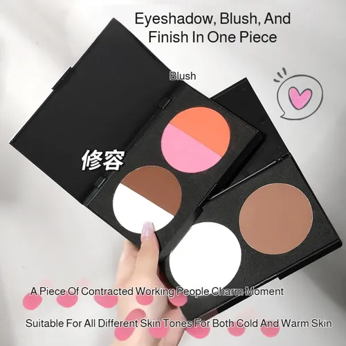 Maquillaje Facial Shade Bronzer, Iluminador Y Contorno