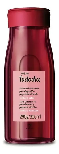 Jabón Líquido En Gel Cereza Y Avellana Tododía Natura 300ml