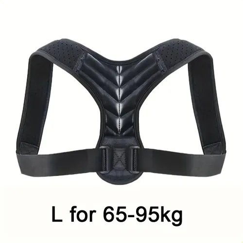 Corrector De Postura Lumbar Y Dorsal Ajustable Xl //. Coral Claro Xs