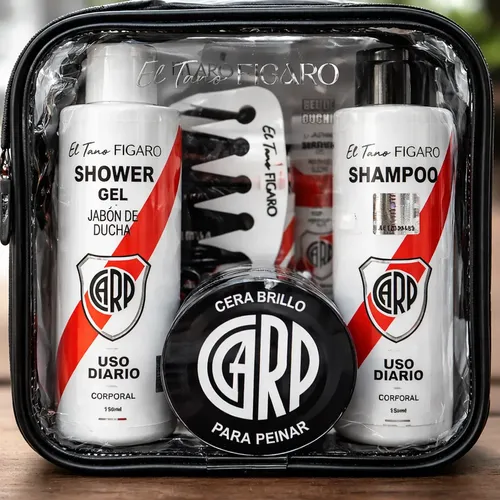 Kit River Plate By El Tano Figaro Cera Brillo Il Figaro
