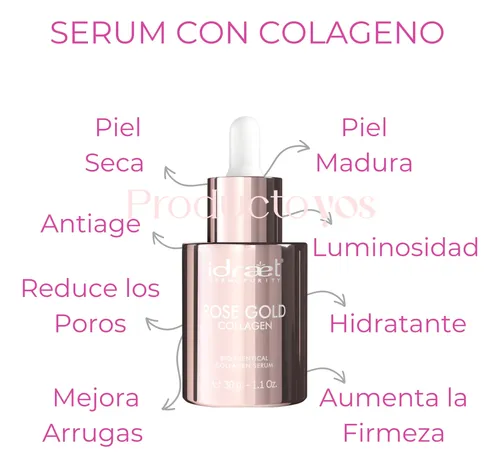 Skincare Rutina Piel Seca Antiage Arrugas Rose Gold Idraet