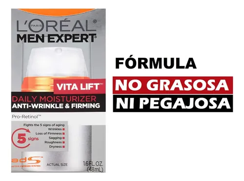 L´Oréal Men Expert Antiarrugas – Ml Momento De Aplicación Día/noche Tipo De Piel Todo Tipo De Piel