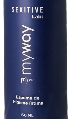 Espuma De Higiene Íntima Masculina My Way Men 150 Ml