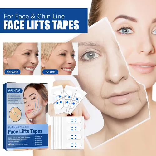 Parche Efectivo Para Estiramiento Facial Invisible, Línea