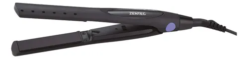 Plancha de Pelo Zentec PPZ-611 2 en 1 Cerámica 215°C Negro