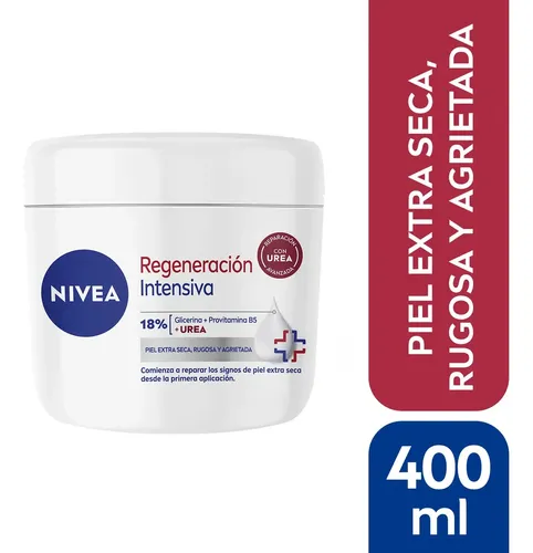 Crema Hidrat Para Cuerpo Nivea Regeneración Intensiva 400ml