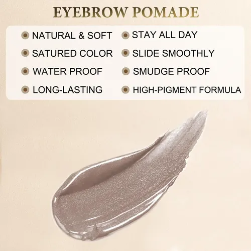 Kit De Cejas Lavone Pomada Y Lápiz Rubio Ceniza