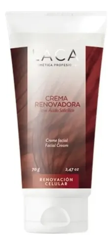 Crema Renovadora Con Acido Salicílico Laca Tipo de piel Todo tipo de piel