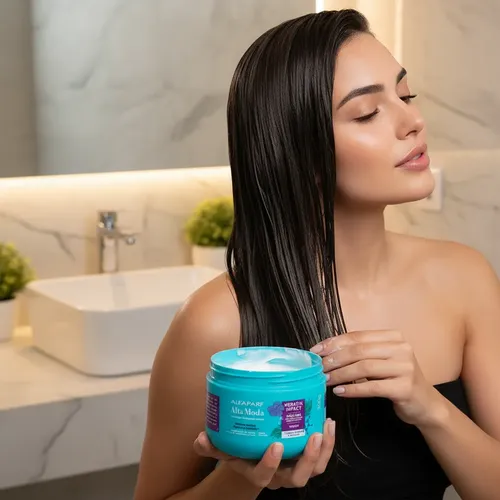 Máscara Alta Moda Keratin Impact X 300 Gr