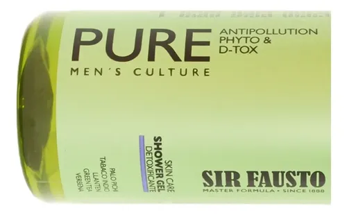 Sir Fausto Pure Shower Gel De Ducha Corporal Detox X 250ml