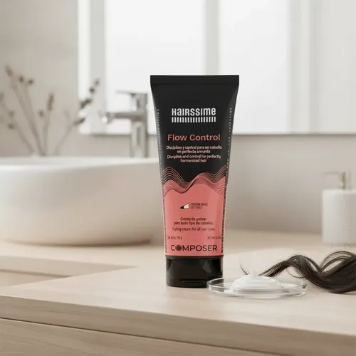 Flow Control Crema Peinar Disciplin Fijacion Suave Hairssime