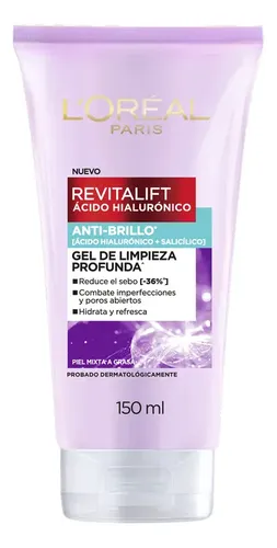 Gel De Limpieza Anti Brillo L Oréal Paris Revitalift X 150ml
