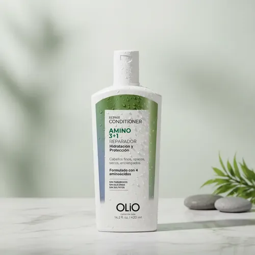 Acondicionador Reparador Amino 3+1 Hidratación X 420ml Olio