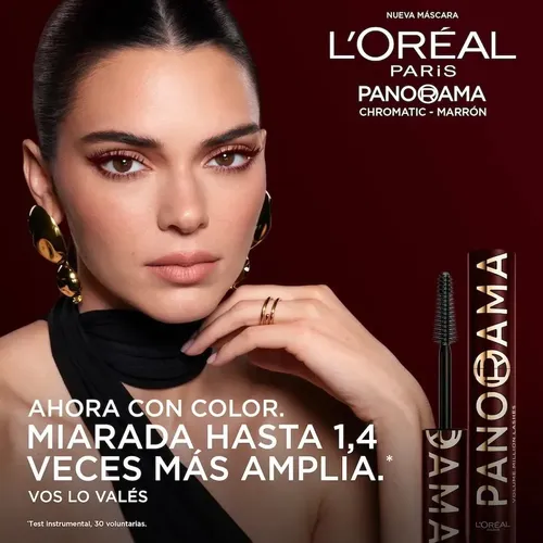 Mascara De Pestañas L’oréal París Panorama Chromatic Marrón