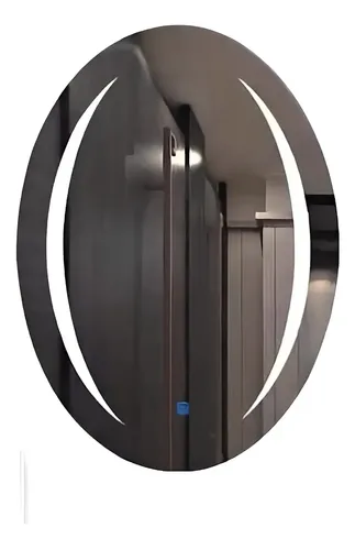 Espejo Circular Led 60cm Espejo Cálido Romántico Marco Diseño 12