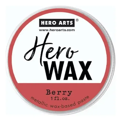 Cera Metálica Hero Arts Berry 28.35 G Para Medios Mixtos