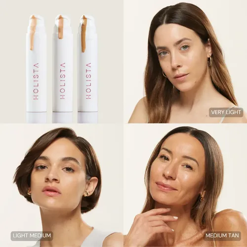 Holista Cc Serum Con Color 25 Ml (base Maquillaje Líquida con Niacinamida) Tono Very light