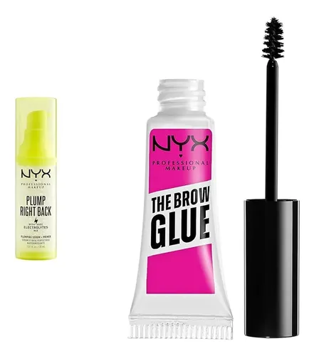 Set De Sérum Y Gel De Cejas Nyx Plump Right Back Y Brow