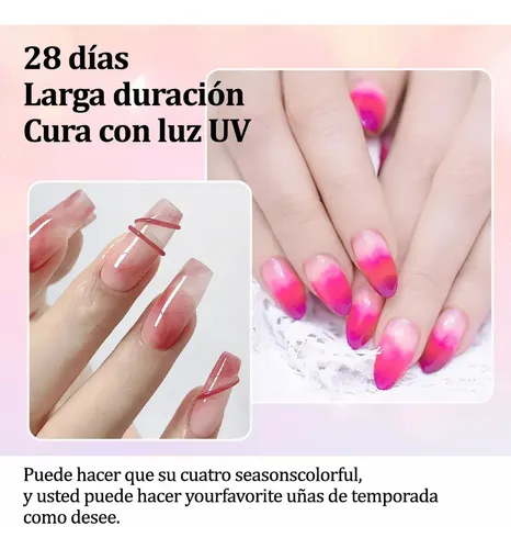 Base Aquarelle Cherimoya 15ml Para Uñas Semipermanentes Color Transparente