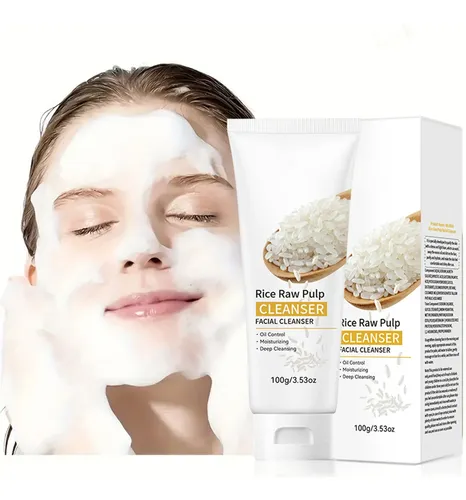 Lavado Facial De Limpieza Profunda, Lavado Facial De Arroz C