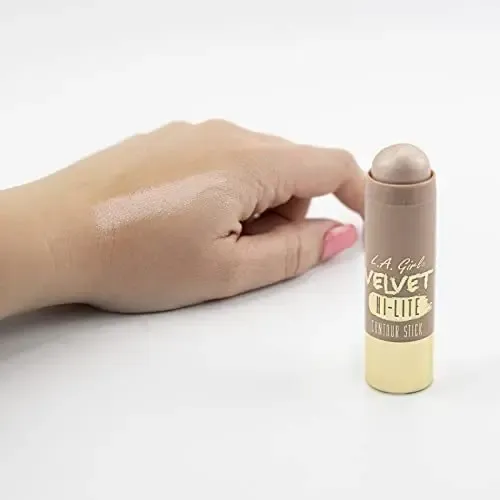 Iluminador En Barra Velvet Highlighter L.a Girl Tono Del Maquillaje Luminous