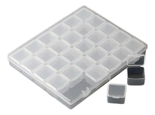 Caja De Almacenamiento De 2 Cuentas, Caja De Almacenamiento
