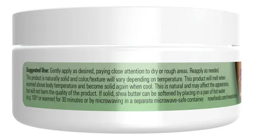 Crema Hidratante De Manteca De Karité Orgánica 90 Ml