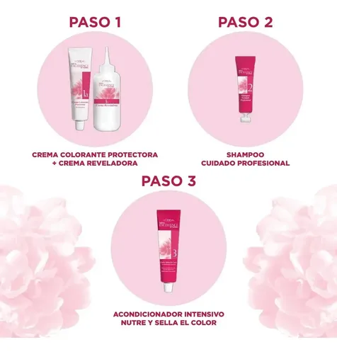 Kit Tintura Permanente L’ Oréal Paris Excellence Creme 8.1 Rubio Claro Ceniza