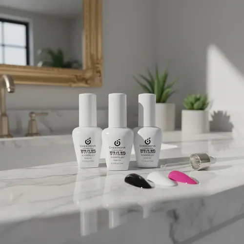 Set X 3 Un. Base Blooming Diseños Uñas Cherimoya 15ml.