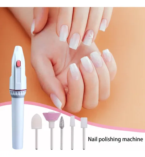 Taladro Y Lima De Uñas Eléctrico Inalámbrico Set