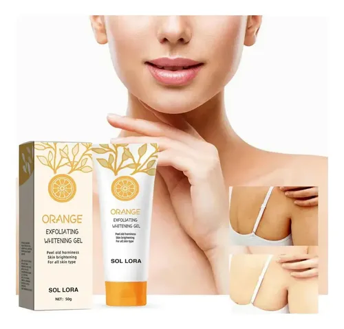 ! Gel Exfoliante C Hidratante De Naranja Para La Piel Y El*