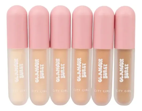 Corrector Líquido De Ojeras Concealer City Girl 5g Makeup Tono 2