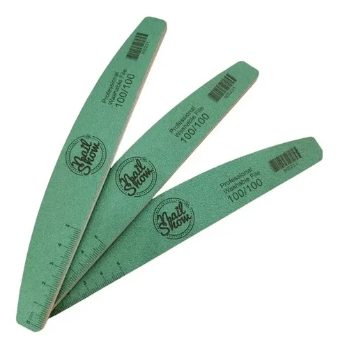 Lima Nail Show 100/100 Lavable X Unidad Esculpidas Manicuria