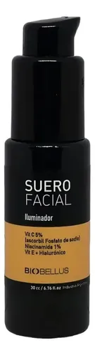 Suero Facial Iluminador Biobellus Vitamina C 30cc