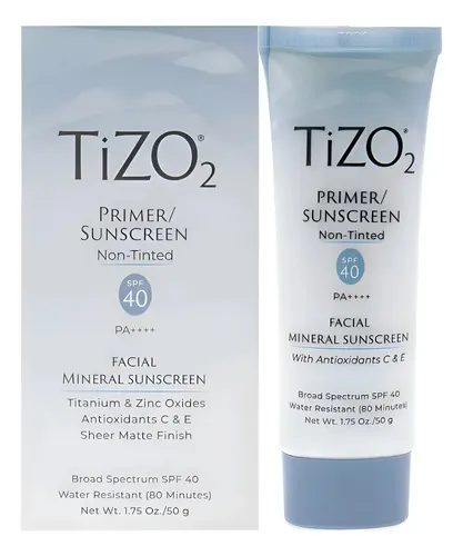 * Fc Bf / Primer Facial Tizo2 Sin Tinte Spf 40 52 Ml Tizo *