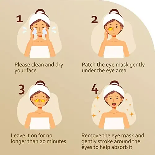 Parches Para Debajo De Los Ojos 30 U Ojos Hinchados Y Ojeras