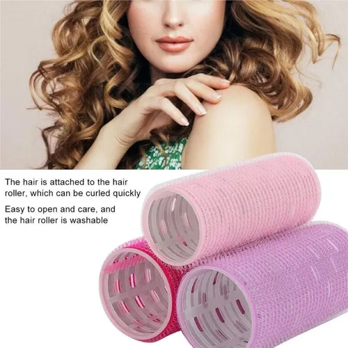 3 Piezas Rizadores Rulos Para Cabello Con Agarre Automático