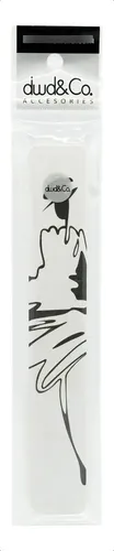 Lima Recta Estampada Diswald & Co Manicuría Profesional Uñas Gel 18cm