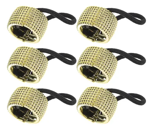 6 Cintas Para El Pelo Para Mujer, Soportes Para Coletas De M