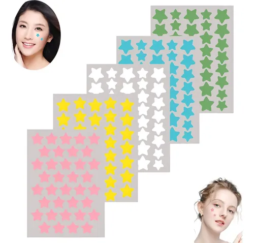 Parches Anti Acne Estrella X40 Unid Granitos Puntos Negros