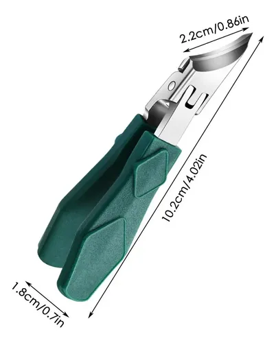 Cortauñas Angulado Diseño Ergonómico Inclinado Anti-salpicad