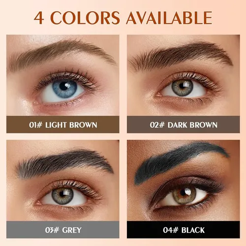 Lápiz Microblading Para Cejas W3w Black