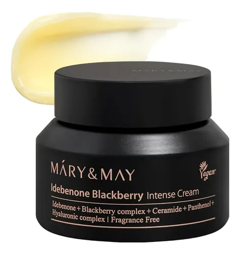 Zzhcrema Mary&may Idebenone Blackberry – Para Piel Seca Y Op