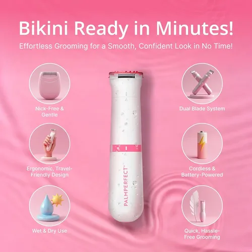 Recortadora Palmperfect Dual Clipper Blade Para Bikini